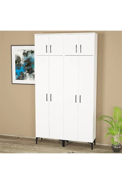 Kalender Dekor ALBA-1-3-4-4 PORTMANTO VESTİYER AYAKKABILIK ürün görseli