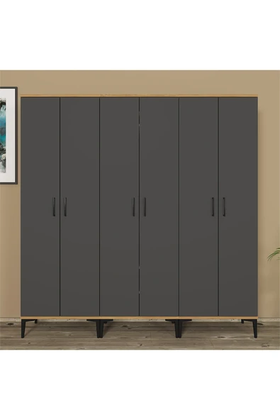 Kalender Dekor ALBA-1-3-3 PORTMANTO VESTİYER AYAKKABILIK - Resim 2