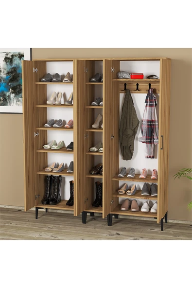 Kalender Dekor ALBA-1-2-3 PORTMANTO VESTİYER AYAKKABILIK - Resim 4