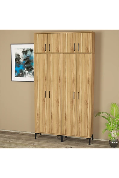 Kalender Dekor ALBA-1-3-4-4 PORTMANTO VESTİYER AYAKKABILIK ürün görseli