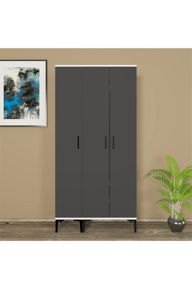 Kalender Dekor ALBA-1-2 PORTMANTO VESTİYER AYAKKABILIK - Resim 2