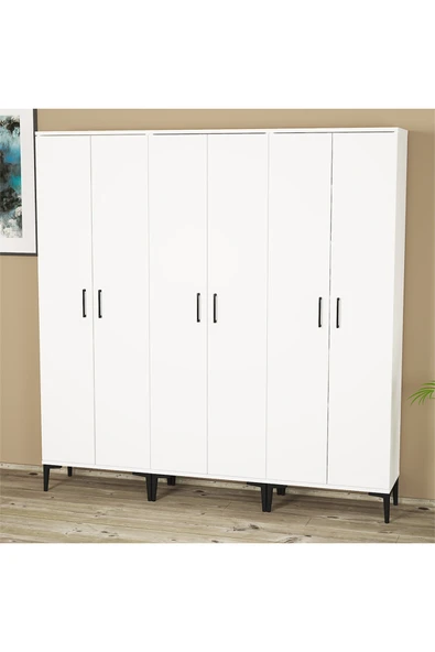 Kalender Dekor ALBA-1-3-3 PORTMANTO VESTİYER AYAKKABILIK ürün görseli