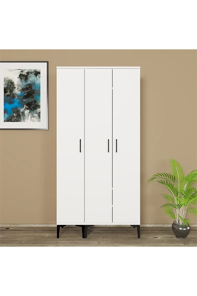 Kalender Dekor ALBA-1-2 PORTMANTO VESTİYER AYAKKABILIK - Resim 2