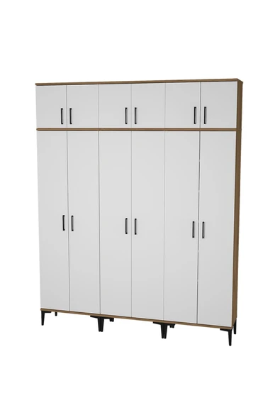 Kalender Dekor ALBA-1-3-3-4-4-4 PORTMANTO VESTİYER AYAKKABILIK - Resim 3