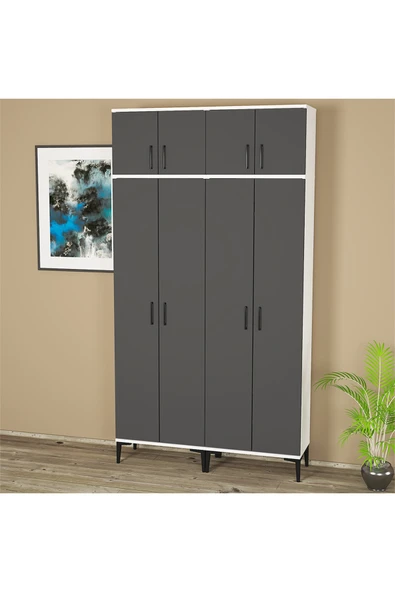 Kalender Dekor ALBA-1-3-4-4 PORTMANTO VESTİYER AYAKKABILIK ürün görseli