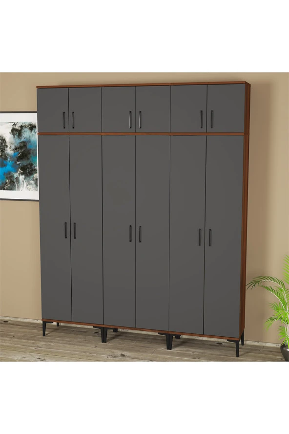 Kalender Dekor ALBA-1-3-3-4-4-4 PORTMANTO VESTİYER AYAKKABILIK
