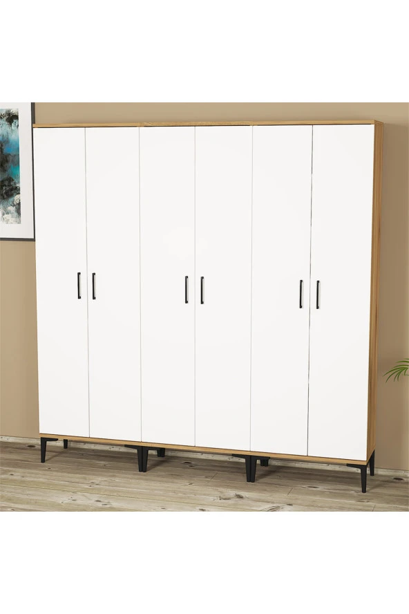 Kalender Dekor ALBA-1-3-3 PORTMANTO VESTİYER AYAKKABILIK