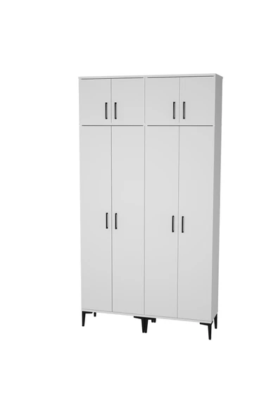 Kalender Dekor ALBA-1-3-4-4 PORTMANTO VESTİYER AYAKKABILIK - Resim 3