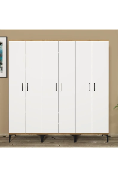 Kalender Dekor ALBA-1-3-3 PORTMANTO VESTİYER AYAKKABILIK - Resim 2