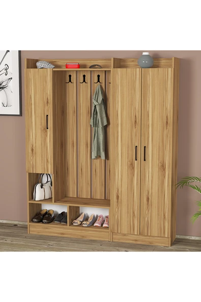 Kalender Dekor Lityum-1-3 Portmanto Vestiyer Ayakkabılık - Resim 4