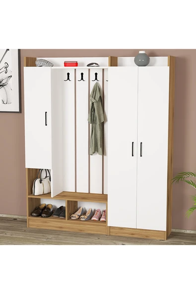 Kalender Dekor Lityum-1-3 Portmanto Vestiyer Ayakkabılık - Resim 4