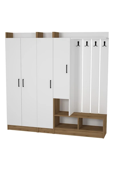 Kalender Dekor Lityum-1-2-3 Portmanto Vestiyer Ayakkabılık - Resim 3