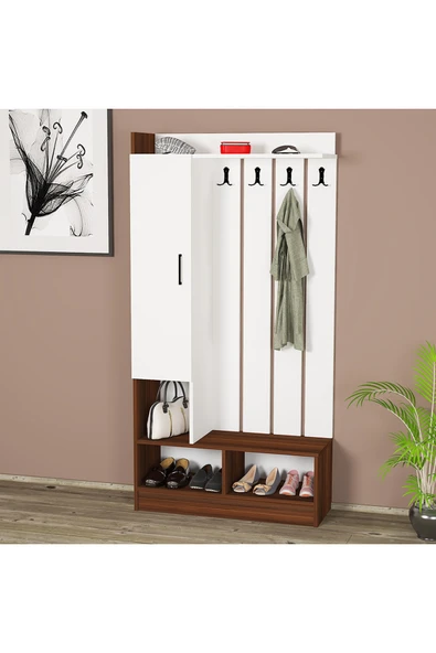 Kalender Dekor Lityum-1 Portmanto Vestiyer Ayakkabılık ürün görseli