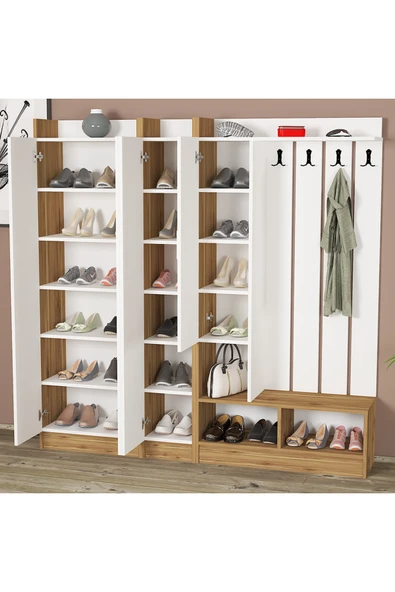 Kalender Dekor Lityum-1-2-3 Portmanto Vestiyer Ayakkabılık - Resim 5