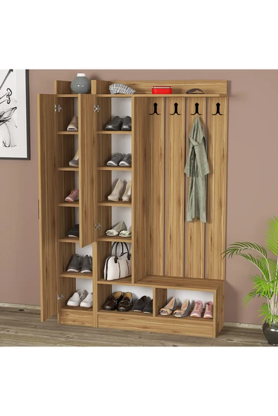 Kalender Dekor Lityum-1-2 Portmanto Vestiyer Ayakkabılık - Resim 5