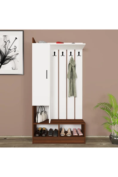 Kalender Dekor Lityum-1 Portmanto Vestiyer Ayakkabılık - Resim 2