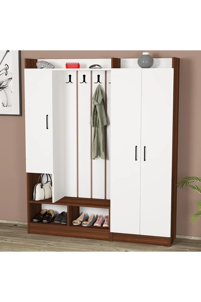 Kalender Dekor Lityum-1-3 Portmanto Vestiyer Ayakkabılık - Resim 4