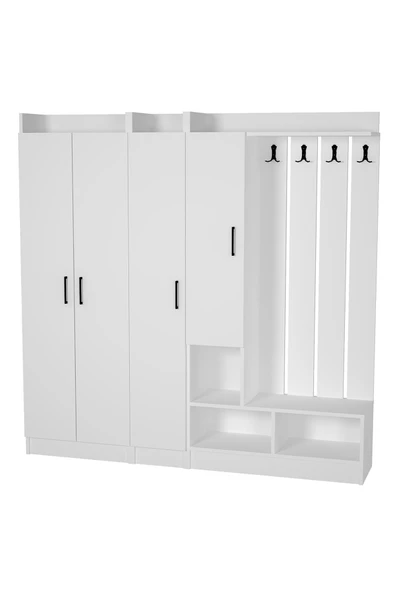 Kalender Dekor Lityum-1-2-3 Portmanto Vestiyer Ayakkabılık - Resim 3