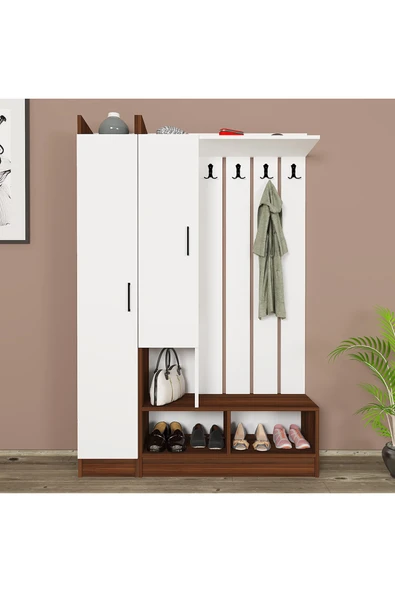 Kalender Dekor Lityum-1-2 Portmanto Vestiyer Ayakkabılık - Resim 2