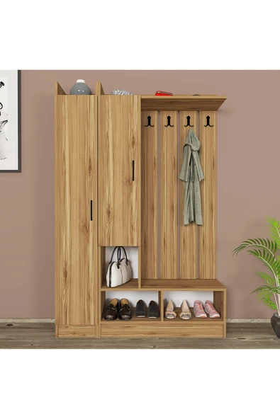 Kalender Dekor Lityum-1-2 Portmanto Vestiyer Ayakkabılık - Resim 2