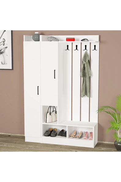 Kalender Dekor Lityum-1-2 Portmanto Vestiyer Ayakkabılık ürün görseli