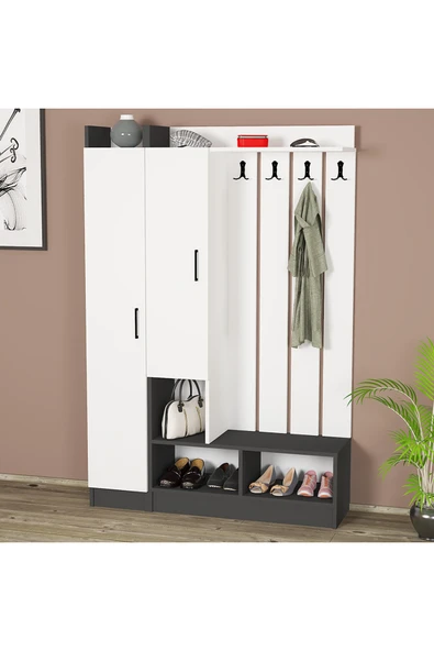 Kalender Dekor Lityum-1-2 Portmanto Vestiyer Ayakkabılık ürün görseli