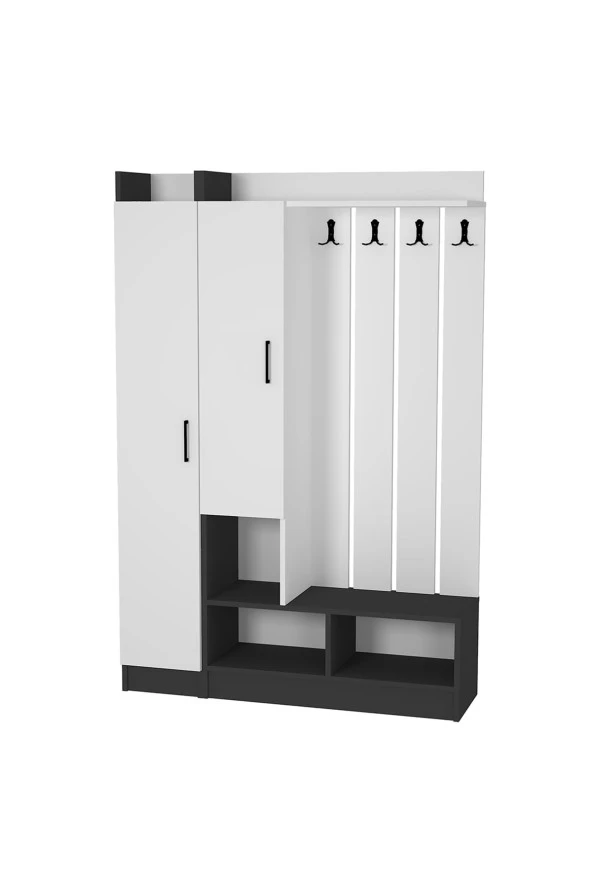 Kalender Dekor Lityum-1-2 Portmanto Vestiyer Ayakkabılık