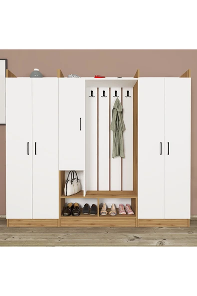 Kalender Dekor Lityum-1-3-3 Portmanto Vestiyer Ayakkabılık - Resim 2