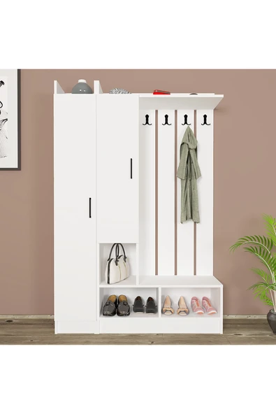 Kalender Dekor Lityum-1-2 Portmanto Vestiyer Ayakkabılık - Resim 2