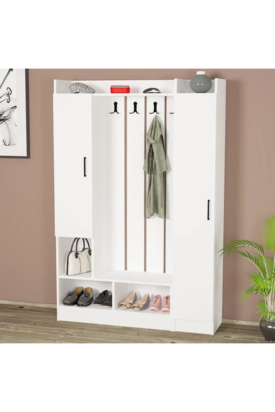 Kalender Dekor Lityum-1-2 Portmanto Vestiyer Ayakkabılık - Resim 4