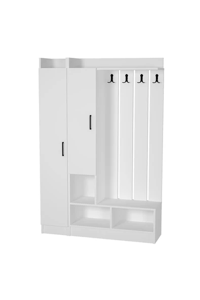 Kalender Dekor Lityum-1-2 Portmanto Vestiyer Ayakkabılık - Resim 3