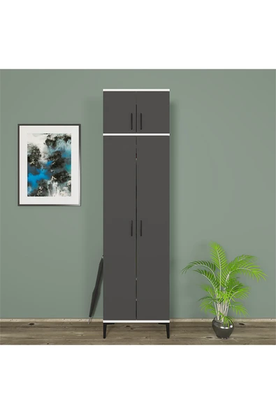 Kalender Dekor ALBA-1-4 PORTMANTO VESTİYER AYAKKABILIK - Resim 2