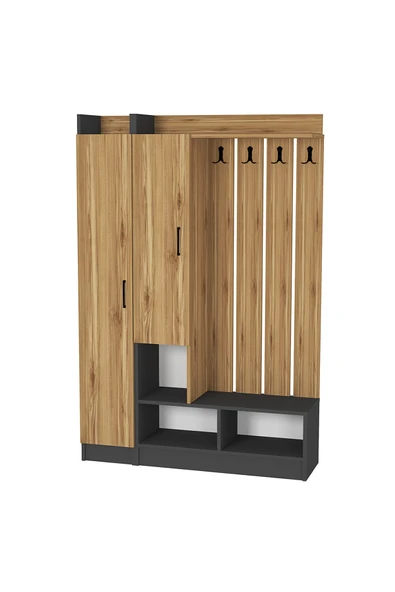 Kalender Dekor Lityum-1-2 Portmanto Vestiyer Ayakkabılık - Resim 3