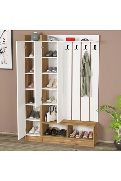 Kalender Dekor Lityum-1-2 Portmanto Vestiyer Ayakkabılık - Resim 5