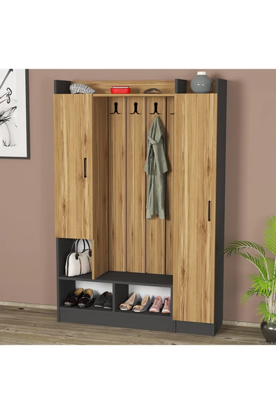 Kalender Dekor Lityum-1-2 Portmanto Vestiyer Ayakkabılık - Resim 4