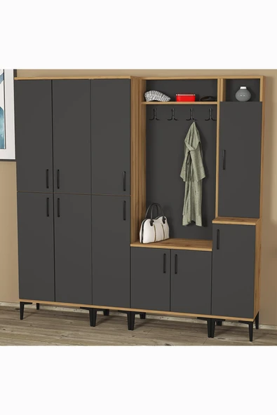 Kalender Dekor Rose-1-2-3-4 Portmanto Vestiyer Ayakkabılık ürün görseli