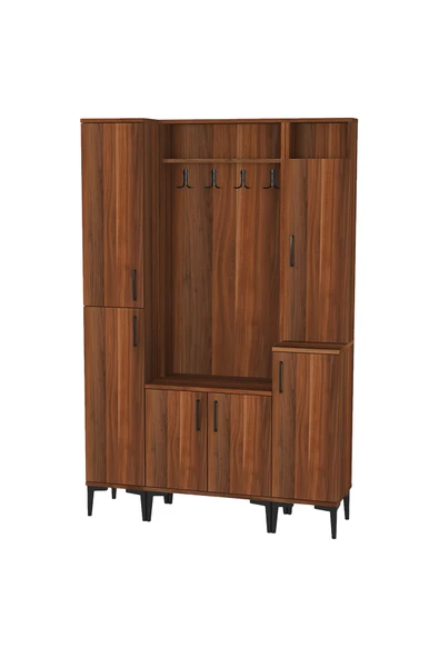 Kalender Dekor Rose-1-2-3 Portmanto Vestiyer Ayakkabılık - Resim 3