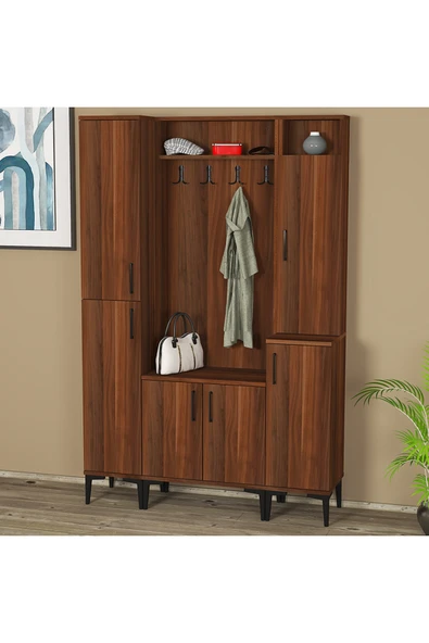 Kalender Dekor Rose-1-2-3 Portmanto Vestiyer Ayakkabılık ürün görseli