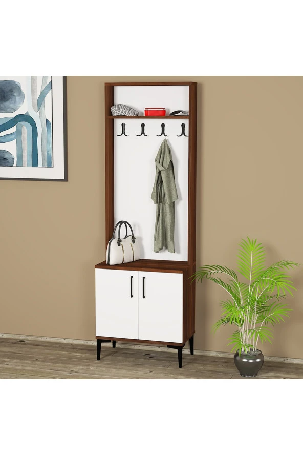 Kalender Dekor Rose-1 Rs03 Portmanto Vestiyer Ayakkabılık
