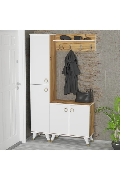 Kalender Dekor Sonia-1-3 Sn02 Ayakkabılık Vestiyer Portmanto ürün görseli