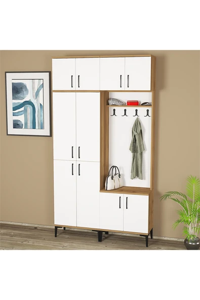 Kalender Dekor ROSE-1-4-5-5 PORTMANTO VESTİYER AYAKKABILIK ürün görseli