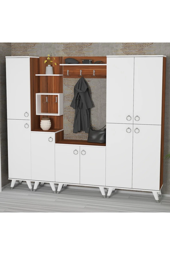 Kalender Dekor Sonia-1-2-3-4 Sn03 Ayakkabılık Vestiyer Portmanto