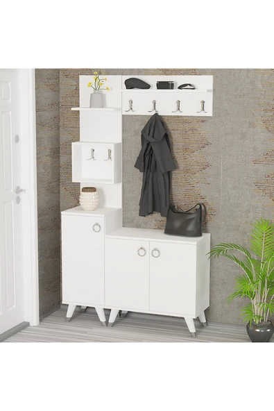 Kalender Dekor Sonia-1-2 Sn01 Ayakkabılık Vestiyer Portmanto ürün görseli