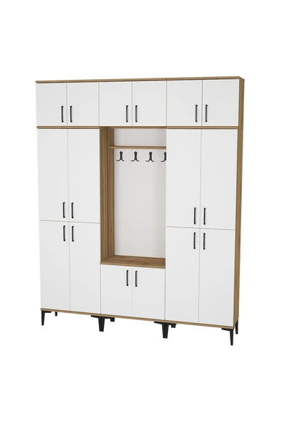 Kalender Dekor ROSE-1-4-4-5-5-5 PORTMANTO VESTİYER AYAKKABILIK - Resim 3