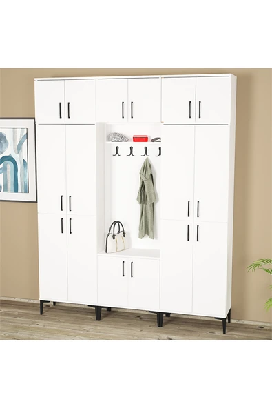 Kalender Dekor ROSE-1-4-4-5-5-5 PORTMANTO VESTİYER AYAKKABILIK ürün görseli