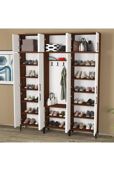 Kalender Dekor ROSE-1-4-4-5-5-5 PORTMANTO VESTİYER AYAKKABILIK - Resim 4