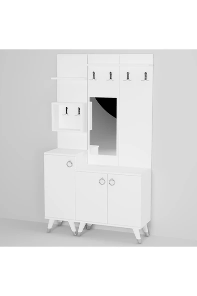 Kalender Dekor Sonia-5-2 Sn01 Ayakkabılık Vestiyer Portmanto - Resim 3