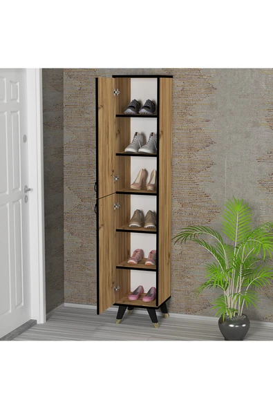 Kalender Dekor Sonia-3 Sn04 Ayakkabılık Vestiyer Portmanto - Resim 2