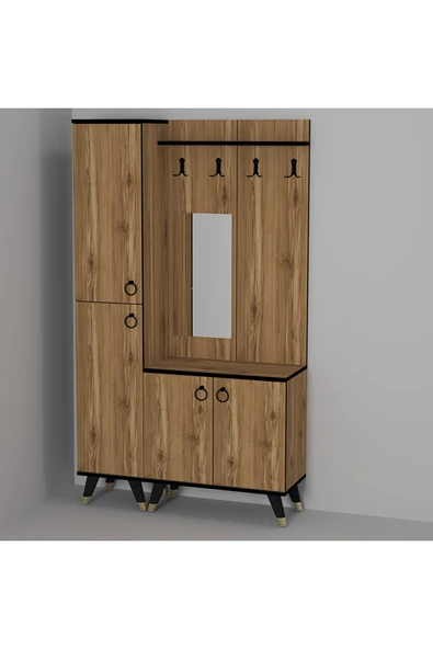 Kalender Dekor Sonia-5-3 Sn04 Ayakkabılık Vestiyer Portmanto - Resim 3