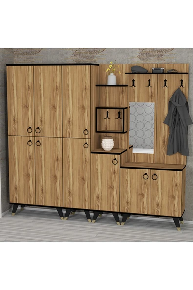 Kalender Dekor Sonia-5-2-3-4 Sn04 Ayakkabılık Vestiyer Portmanto ürün görseli